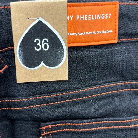 PHEELINGS "DEFYING ODDS" CARGO FLARE STACK DENIM JEANS ONLY - Picture 8 of 8